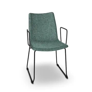 Chaise Vita - Tissu Verdigris