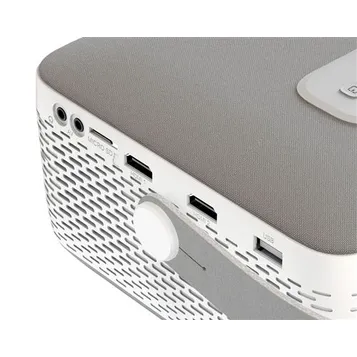 Videoprojecteur portable sans fil Bluetooth GMRAVPB301 Blanc