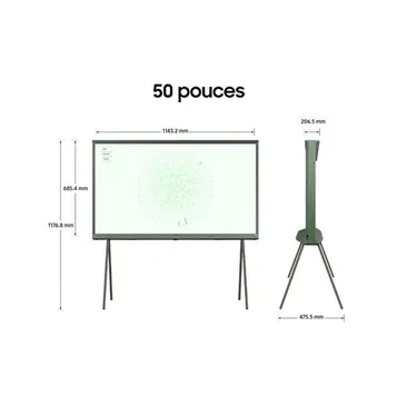 TV QLED The Serif Lifestyle TQ50LS01DBU