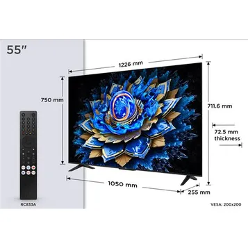 TV 4K QLED 55T69C 140 cm