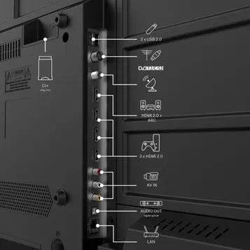 TV HD 55UA5S13 139 cm Rec