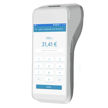 Terminal de paiement Yavin X, A920 pro blanc.