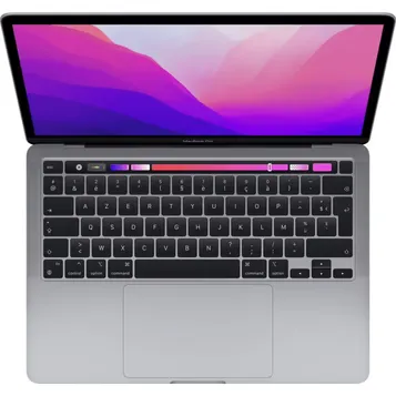 MacBook Pro 13 pouces Touch Bar M2 16 Go 1 To ouvert