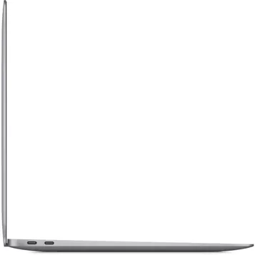 ordinateur portable MacBook Air Retina M1 ouvert tranche