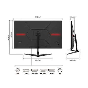 Ecran JN-IPS3150WQHDR165 31,5p