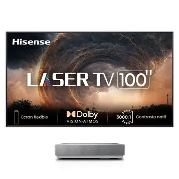 Vidéoprojecteur 100L5ND Laser TV 4K Gris