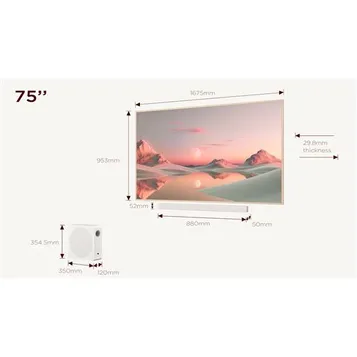 TV QLED Pro 75A300PRO NXTVISION + Barre de son