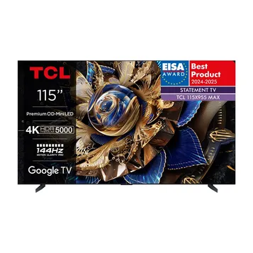 TV QLED 115X955 Max 292 cm 4K UHD Google TV Alu brossé