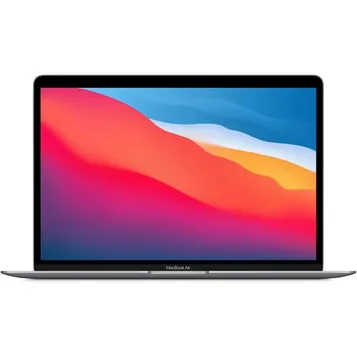 ordinateur portable MacBook Air Retina M1ouvert de face
