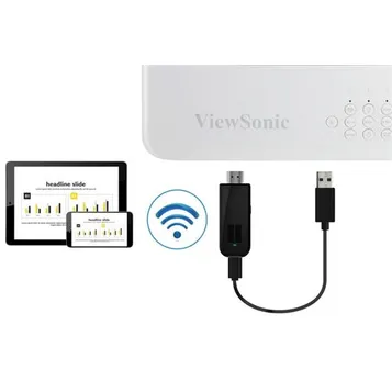 Vidéoprojecteur PA700WC WXGA Blanc et noir