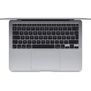 ordinateur portable MacBook Air Retina M1ouvert avec clavier visible