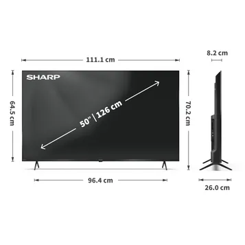 TV QLED 50HP5765E 127 cm
