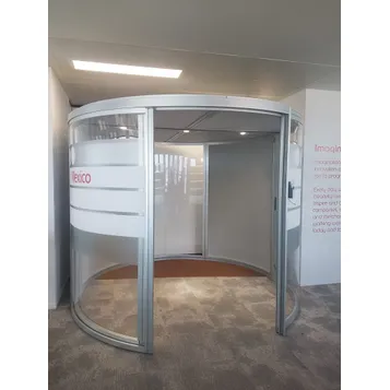 cabine acoustique ouverte