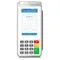 Terminal de paiement Yavin X Fixe PinPad,  Pax A80 blanc + Q25 noir.