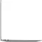 ordinateur portable MacBook Air Retina M1 ouvert tranche